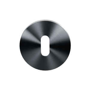 GPF199E keyhole escutcheon 53x6mm PVD anthracite