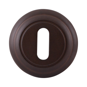 651/B keyhole escutcheon 51x12mm antique bronze