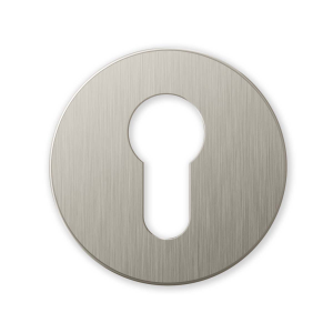 911/BY cylinder rose 51x6mm satin nickel