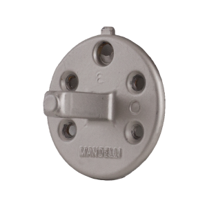 Knob fastener round plate