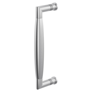 Door pull handle Ika satin stainless steel 207x63mm