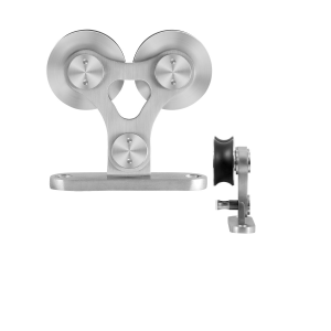 GPF0516.09 single sliding door hanger Twin stainless steel
