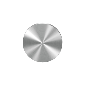 GPF0900VR blind rose 53x6mm satin stainless steel