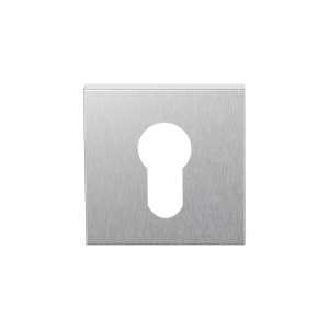 GPF0902.02 cylinder rose 50x50x8mm satin stainless steel