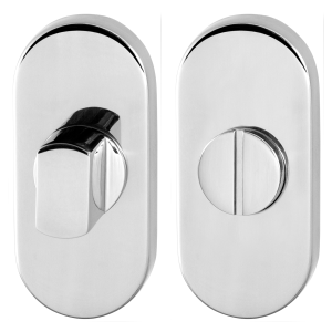 GPF0903.44 Turn and Release set 70x32mm polished stainless steel