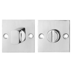 GPF0903.48 Turn and Release set 50x50x2mm polished stainless steel