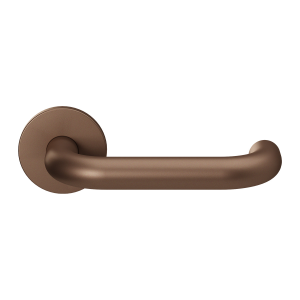 GPF105VRA2 Bronze blend U-model 19mm door handle on rose 53x6mm