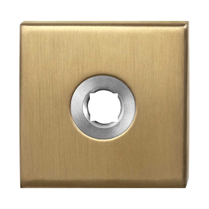 GPF1100.02P4 Rose 50x50x8mm PVD brass satin