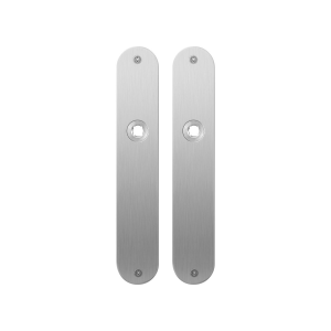 GPF1100.21 flat backplate rounded satin stainless steel