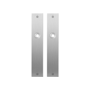 GPF1100.26 flat backplate rectangular satin stainless steel