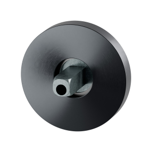 GPF1100.P1.0400 Rose 50x8mm PVD anthracite with welded knob fastener