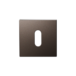 GPF1102.A1.0901 Keyhole escutcheon 50x50x8 mm Dark blend