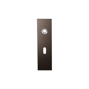 GPF1115.A1L short backplate rectangular lock 56 left handed Dark blend