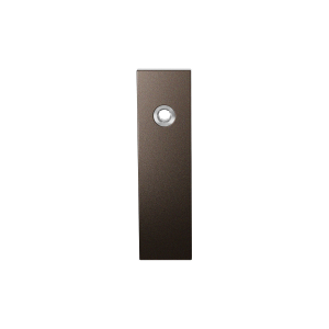 GPF1115.A1R short backplate rectangular blind right handed Dark blend