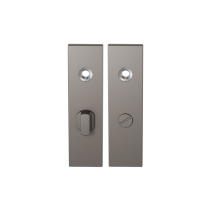 GPF1115.A3 short backplate rectangular bathroom 63/8 big knob Mocca blend