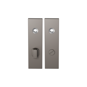 GPF1115.A3 short backplate rectangular bathroom 72/8 big knob Mocca blend