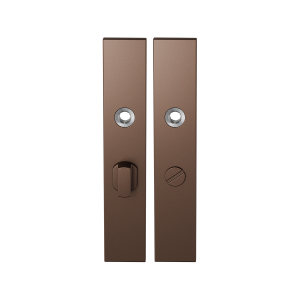 GPF1125.A2 long backplate rectangular bathroom 57/5 big knob Bronze blend