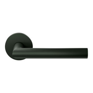 GPF115E door handle on rose