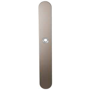 GPF1170.A3L long backplate rounded blind left handed Mocca blend