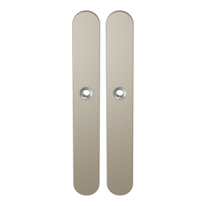 GPF1170.A4 long backplate rounded blind Champagne blend