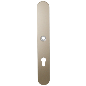 GPF1170.A4L long backplate rounded 72PZ left handed Champagne blend