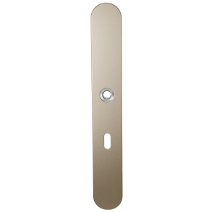 GPF1170.A4R long backplate rounded lock 56 right handed Champagne blend