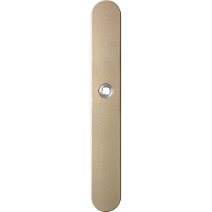 GPF1170.A4R long backplate rounded blind right handed Champagne blend