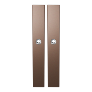 GPF1175.A2 long backplate rectangular Bronze blend