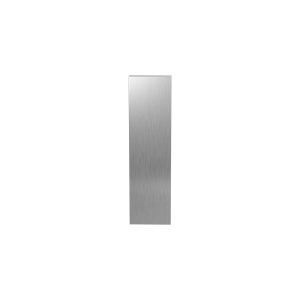 GPF1200.15L/R short backplate rectangular links-/ right handed satin stainless steel