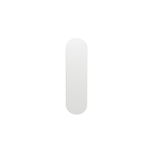 GPF1210.62L/R short backplate rounded left-/ right handed white