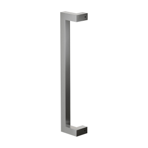 GPF13 pull handle satin stainless steel cranked 22x22mm