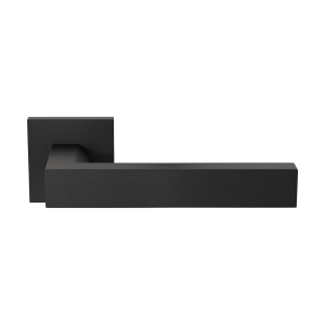 GPF1304.61-02 black Tapu door handle on rose 50x8mm