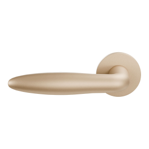 GPF135EL door handle on rose pointing left