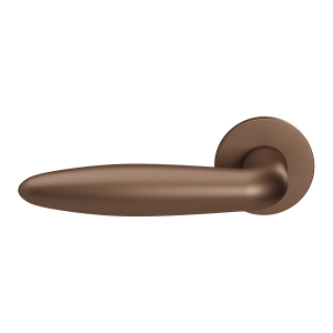 GPF135VRA2 Bronze Blend Cigar model door handle on rose 53x6mm
