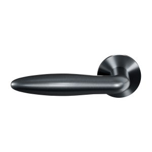 GPF135VRP1 door handle on rose pointing left 