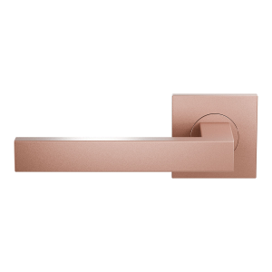 GPF138EL door handle on rose pointing left