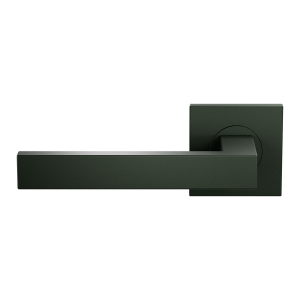 GPF138EL door handle on rose pointing left
