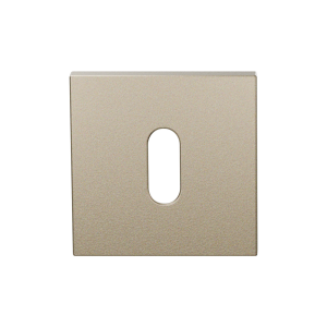 GPF199E keyhole escutcheon 53x53x6,5 mm Champagne blend