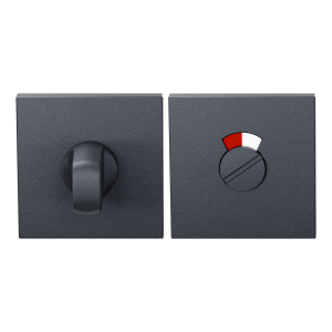 GPF199E Turn and Release set 53x53x6,5 mm anthracite structure