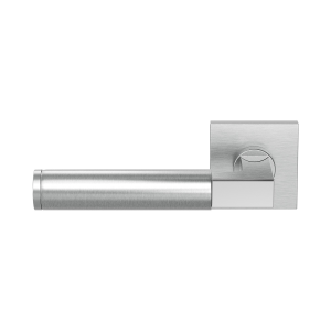 GPF2080.09/49-02L/R Kuri duo door handle on rose 50x50x8mm left/right