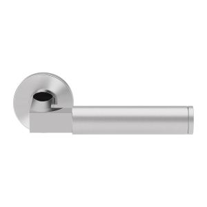 GPF2080.49/09-00 Kuri duo door handle on rose 50x8mm