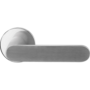 GPF2095.49/09-00 Knipo duo door handle on rose 50x8mm