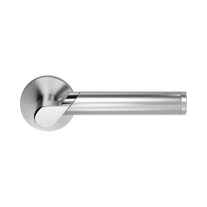 GPF3025.09/49-00 Horo duo door handle on rose 50x8mm