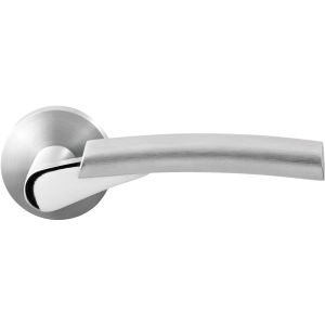 GPF3030.09/49-00R Hine duo door handle on rose 50x8mm right