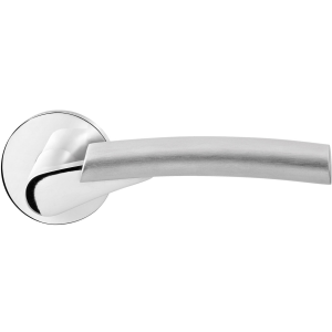 GPF3030.49/09-00R Hine duo door handle on rose 50x8mm right