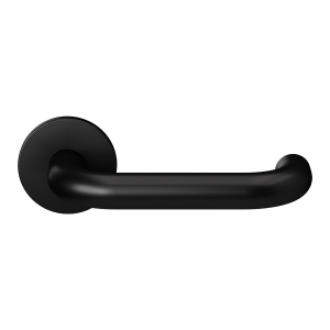 GPF605VZ door handle on rose pointing right 