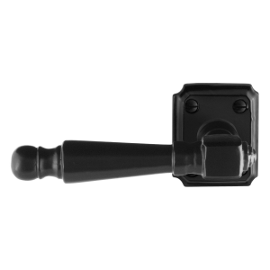 GPF6210.60-02L/R Mela door handle on rose pointing left/ right 59x48x6mm