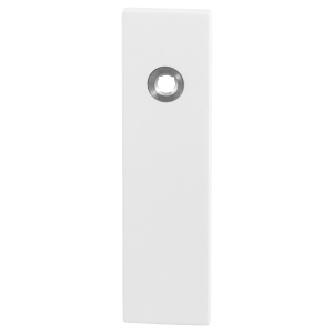 GPF8100.55R short backplate rectangular blind right handed white