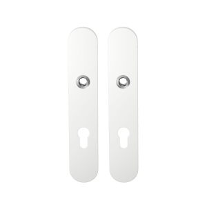 GPF8100.60 long backplate rounded 72PZ white