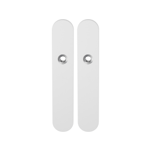 GPF8100.60 long backplate rounded white